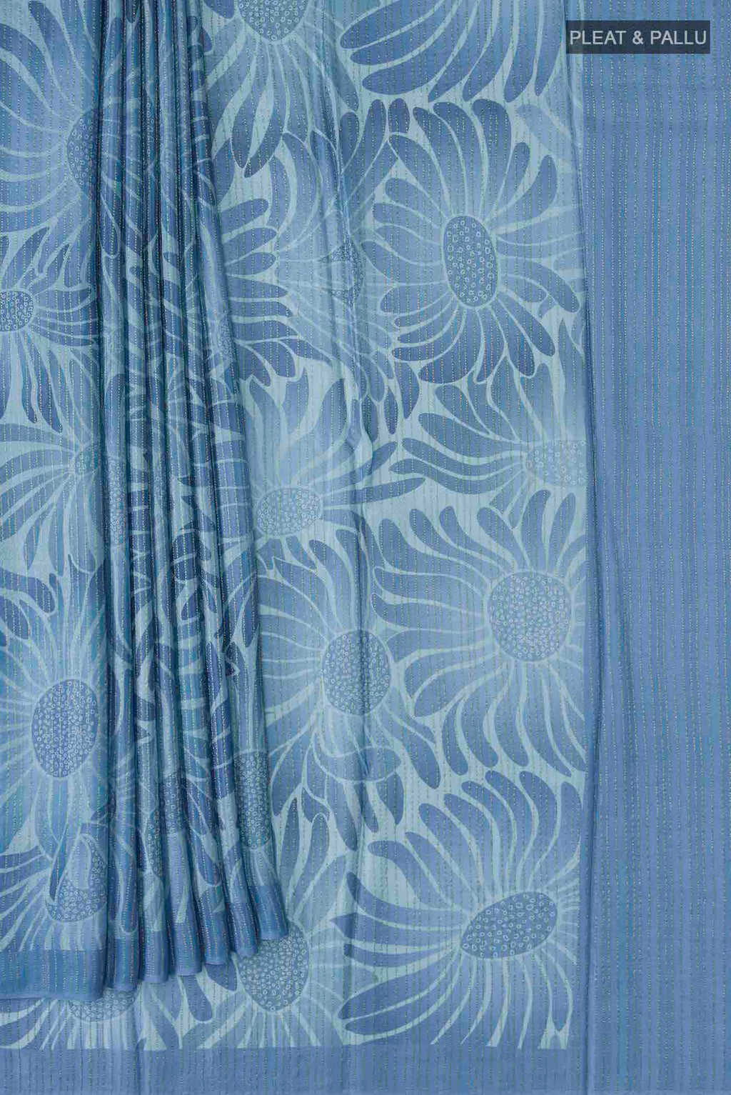 pleats pallu