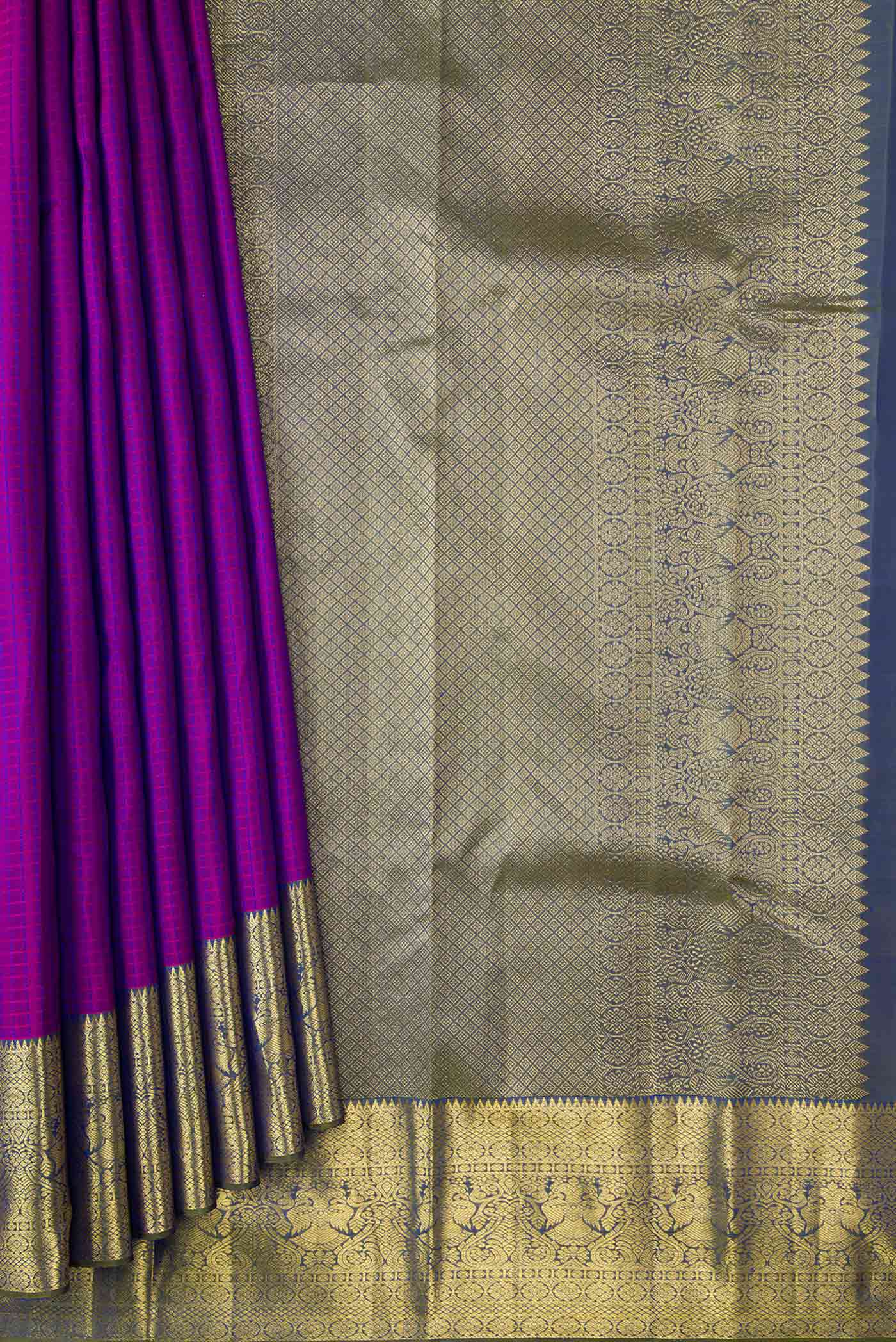 pleats pallu
