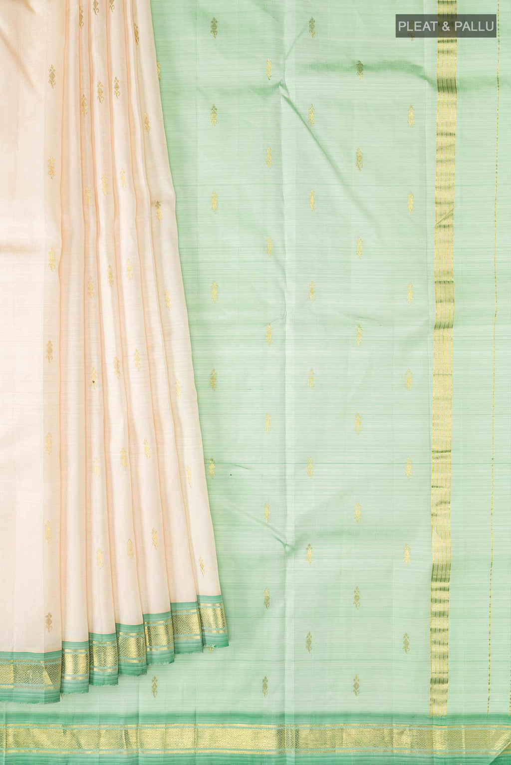 pleats pallu