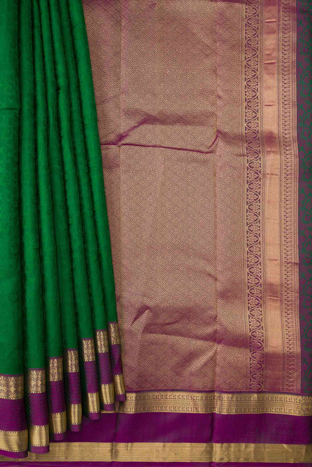 pleats pallu