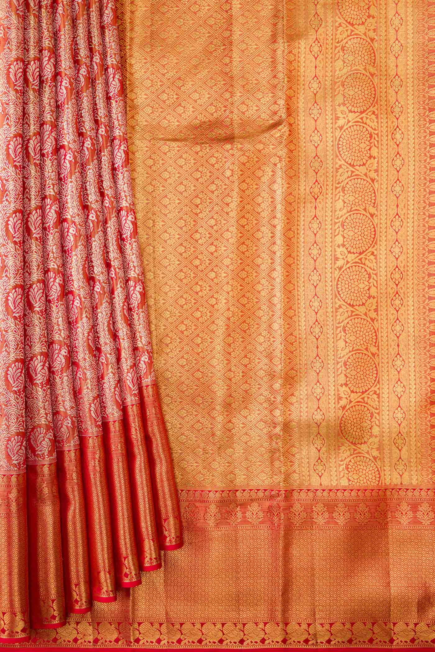 pleats pallu