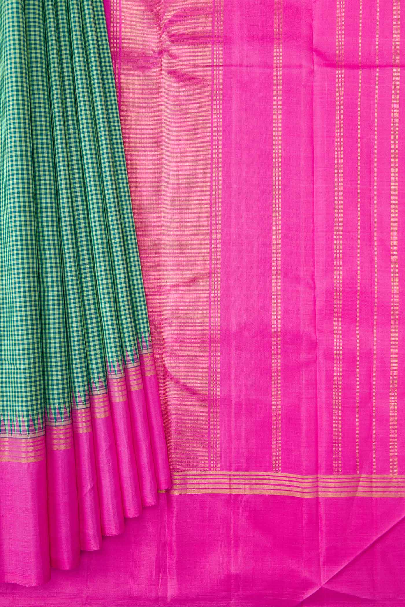pleats pallu