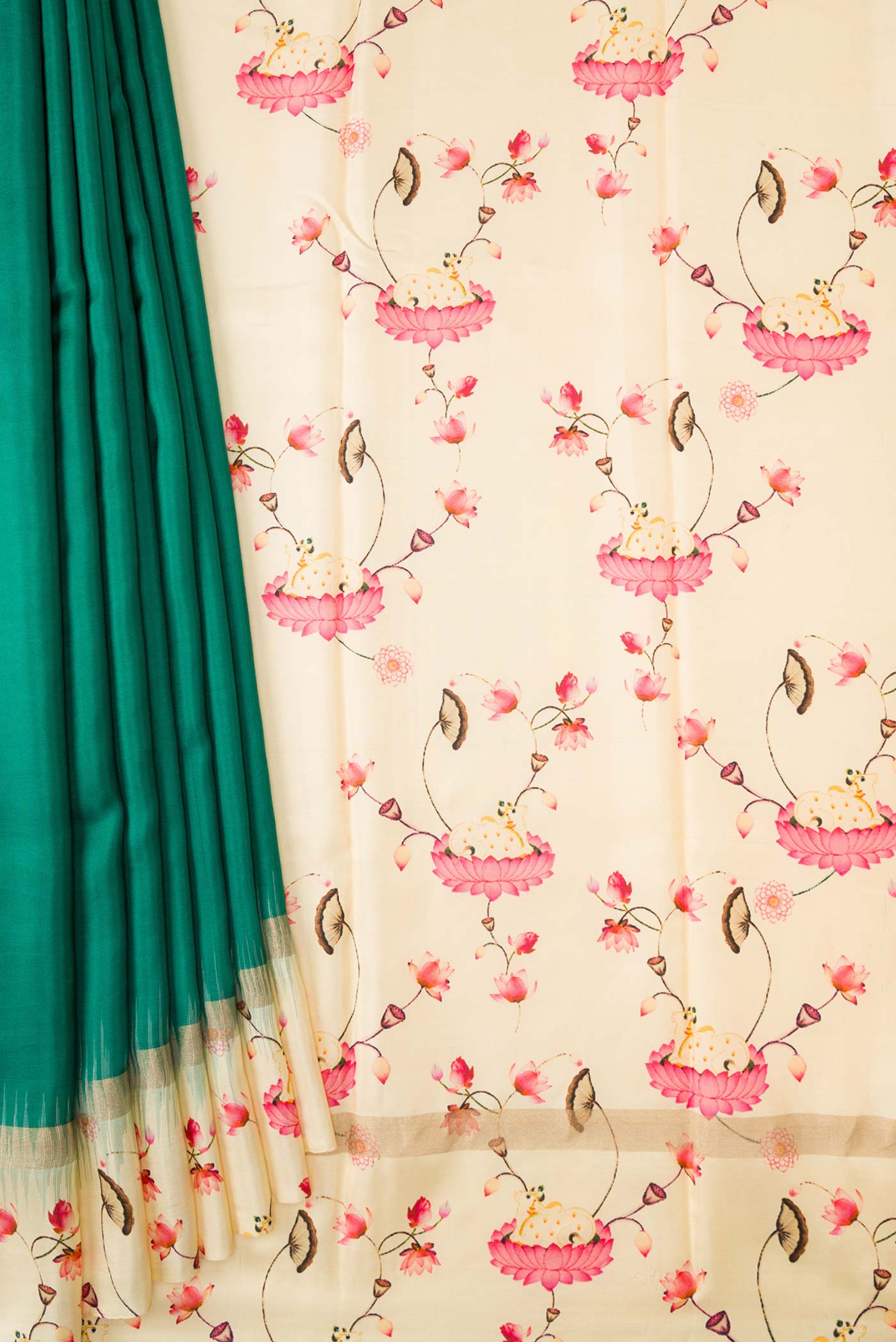 pleats pallu