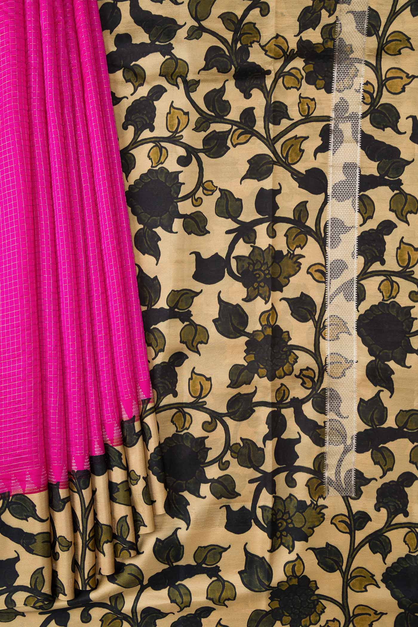 pleats pallu