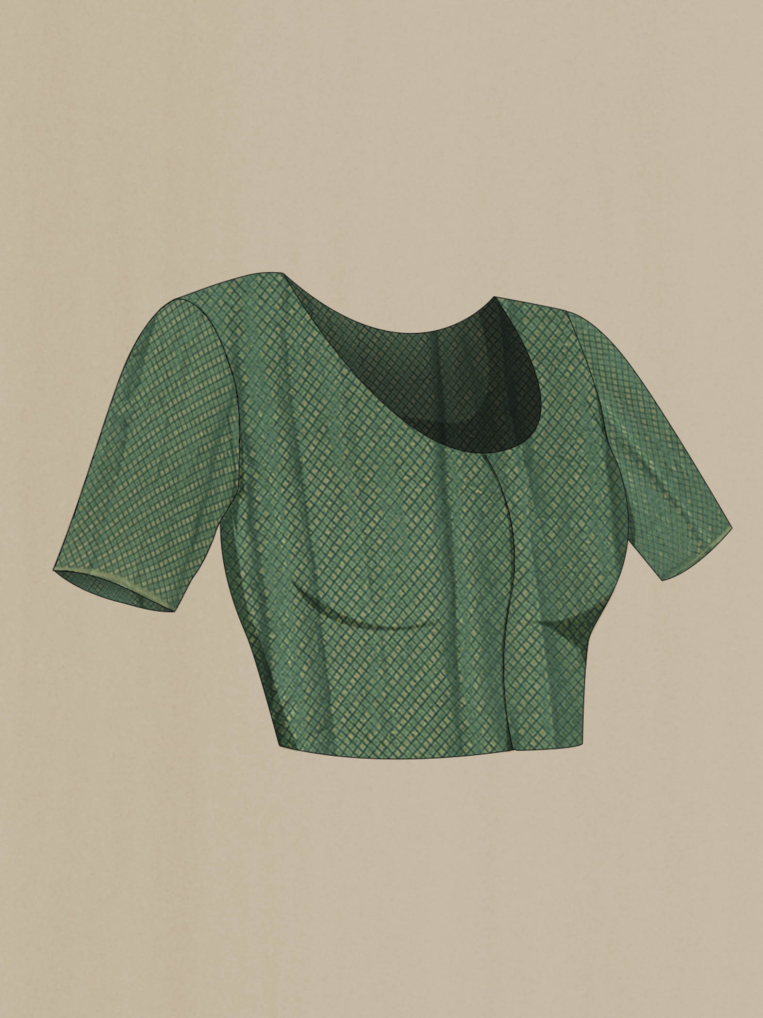 blouse closeup