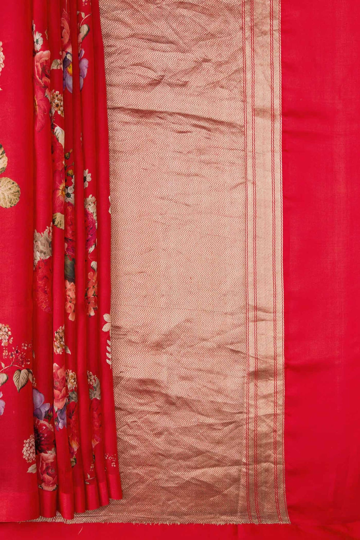 pleats pallu