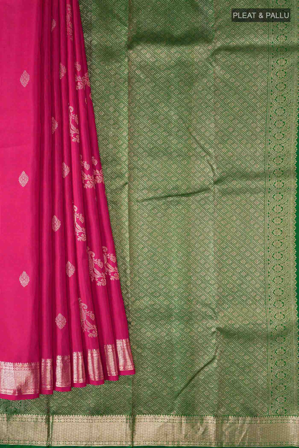 pleats pallu