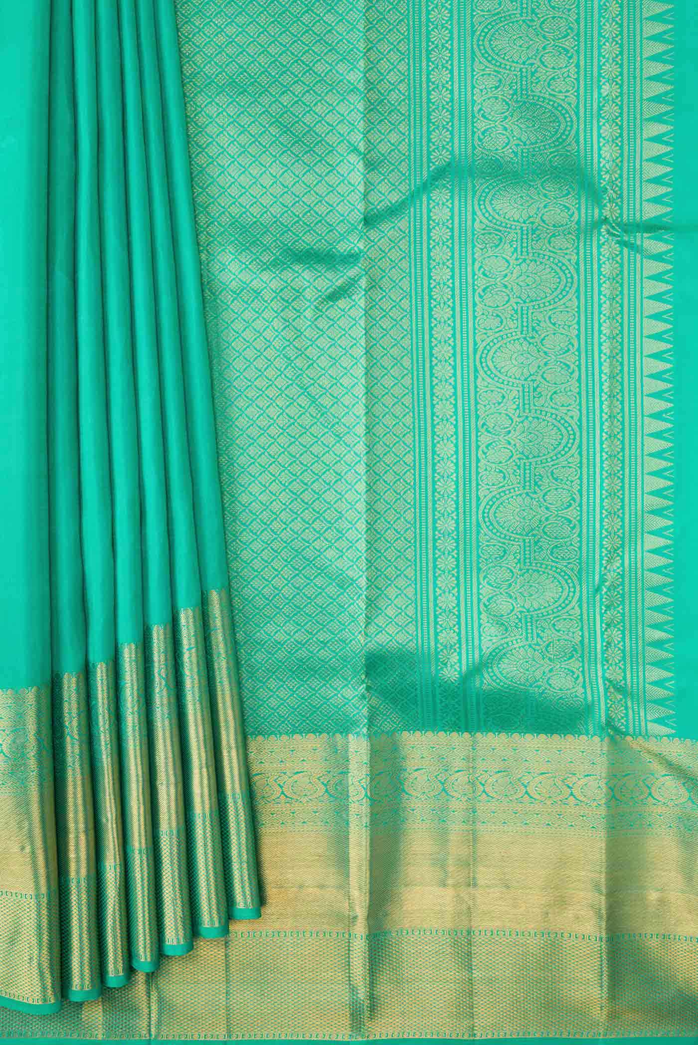 pleats pallu