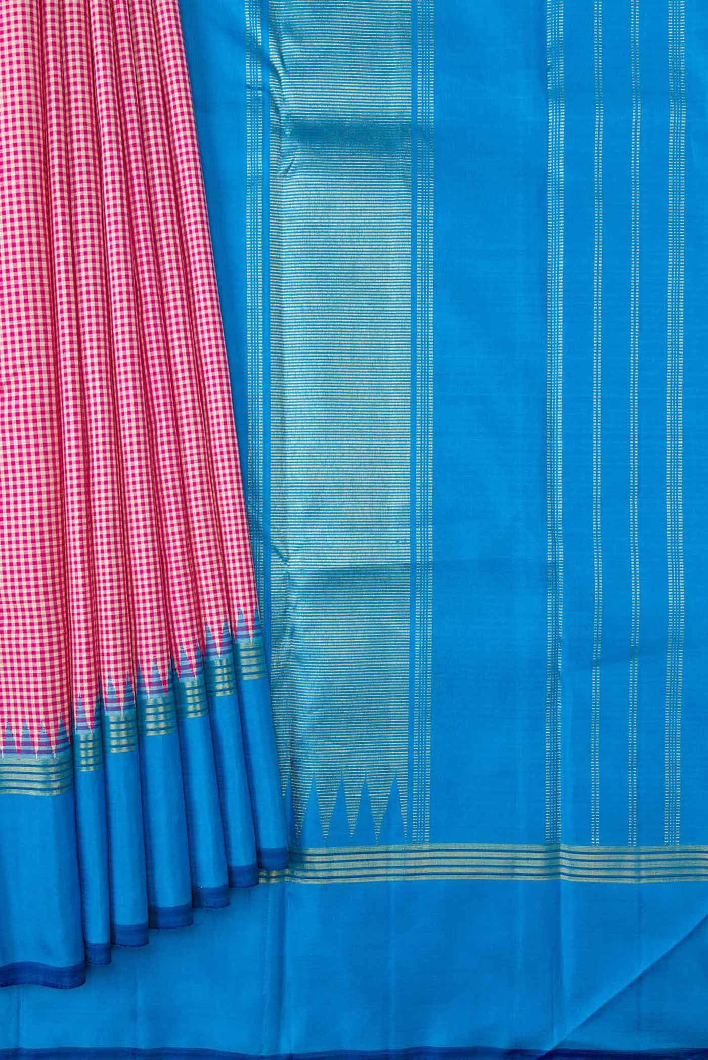 pleats pallu