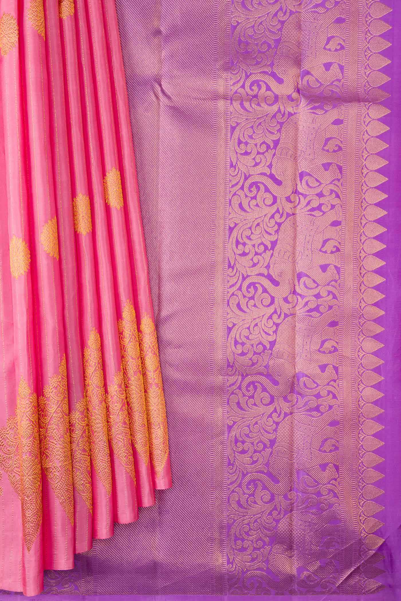 pleats pallu