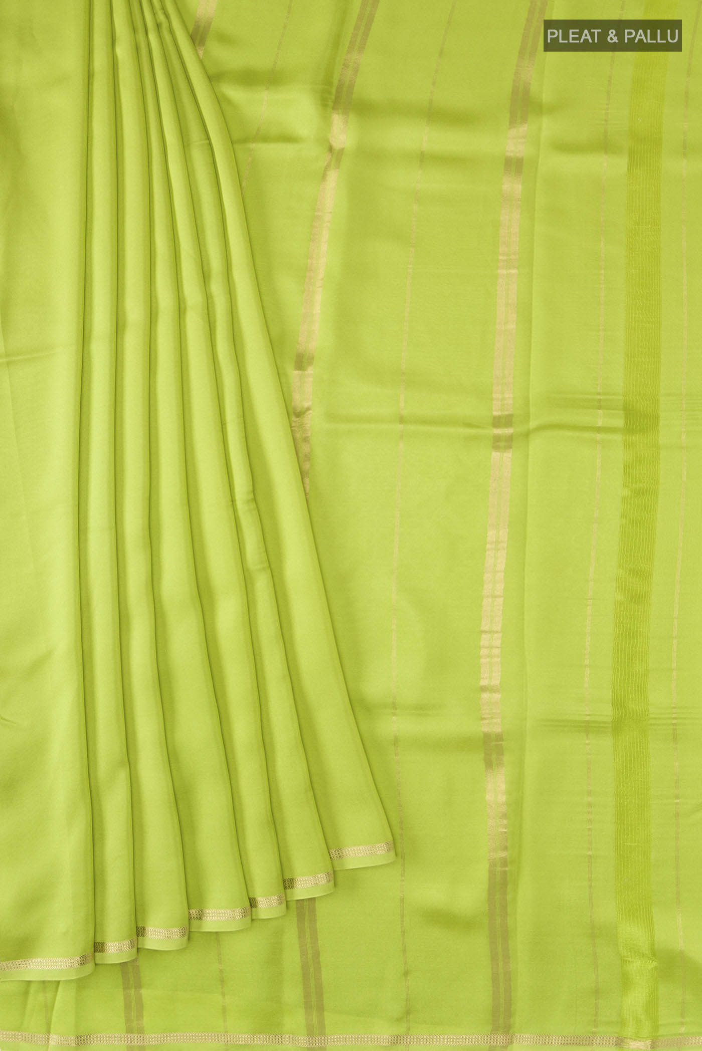 pleats pallu