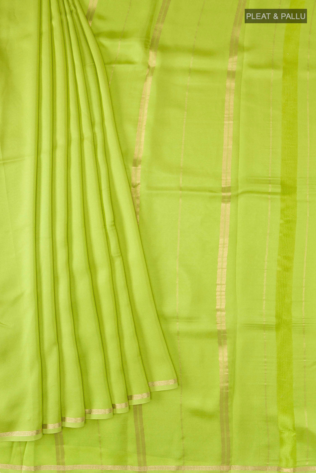 pleats pallu