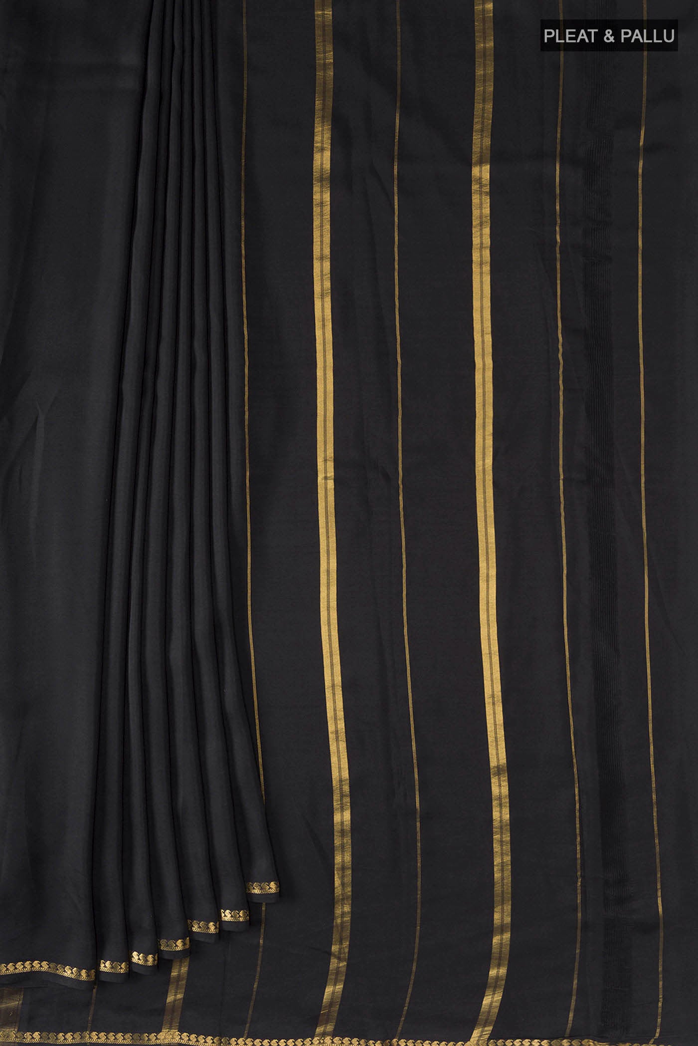 pleats pallu