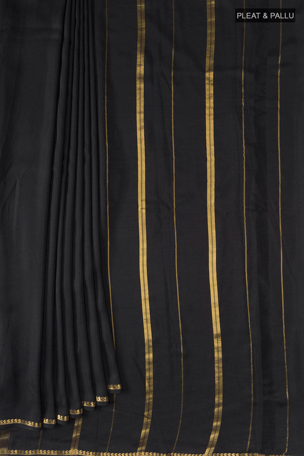pleats pallu