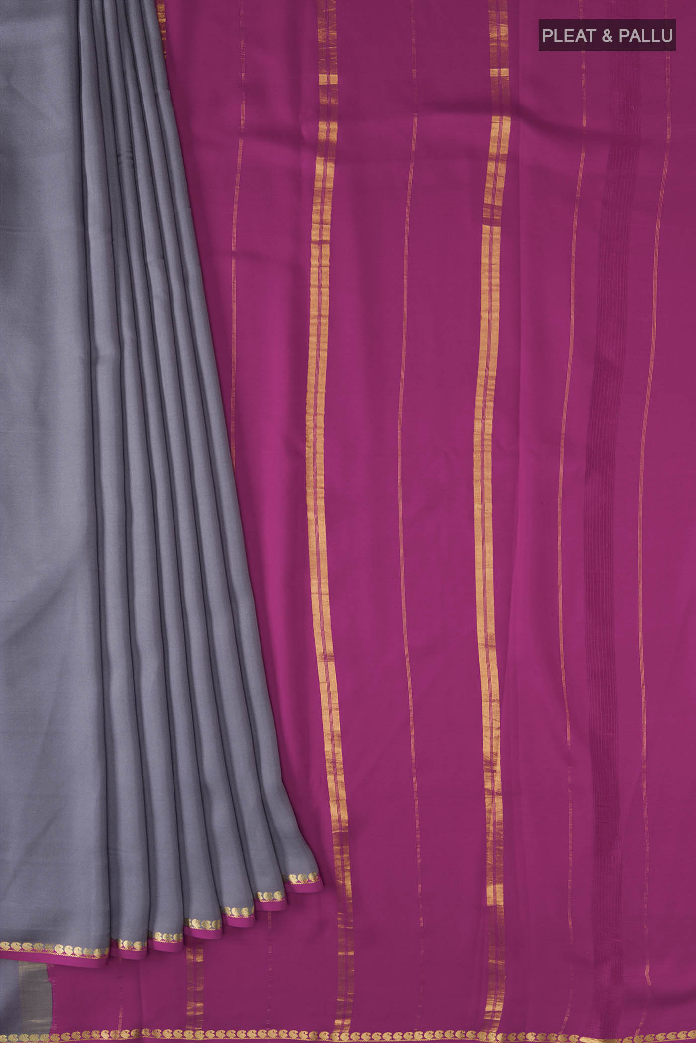 pleats pallu