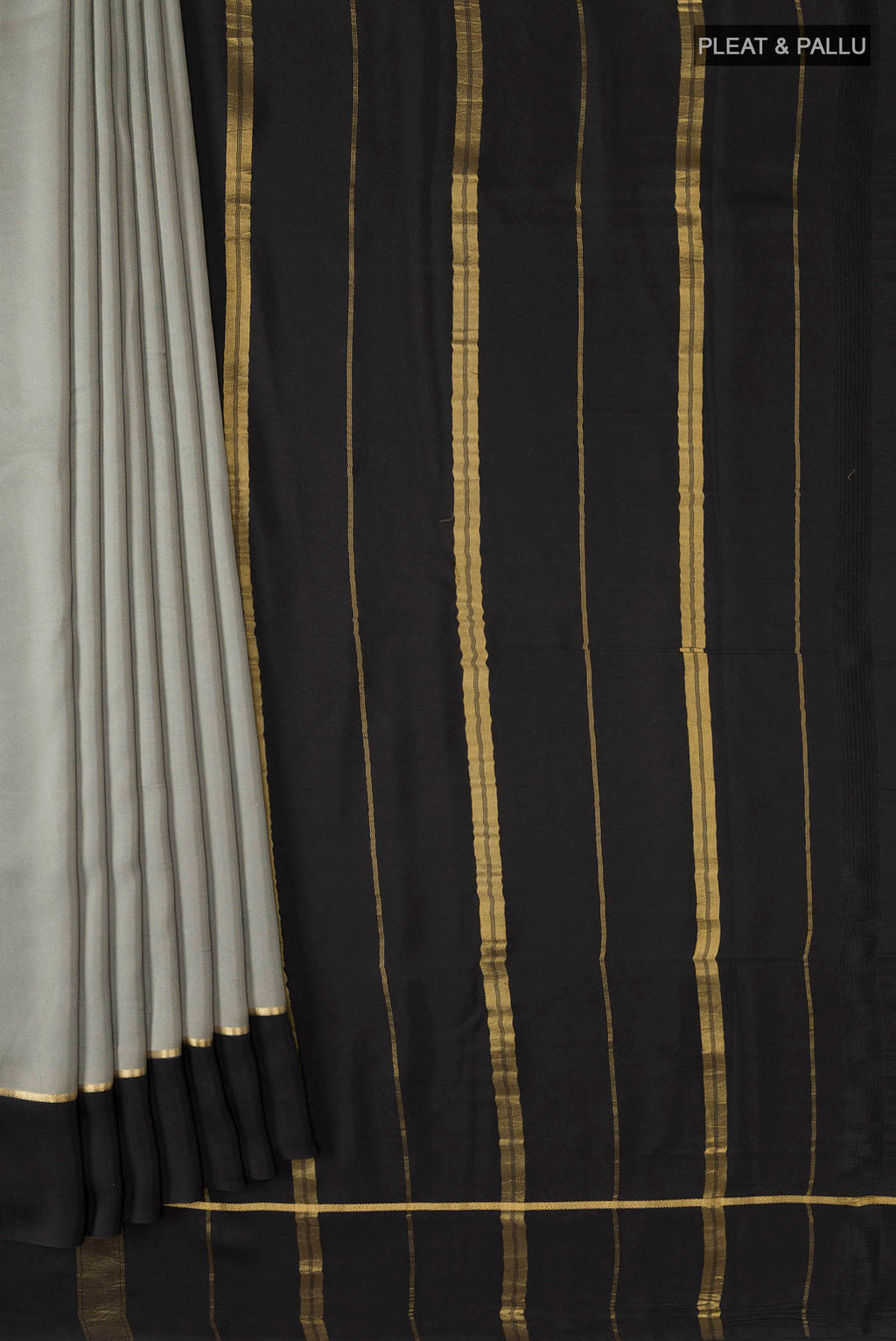 pleats pallu