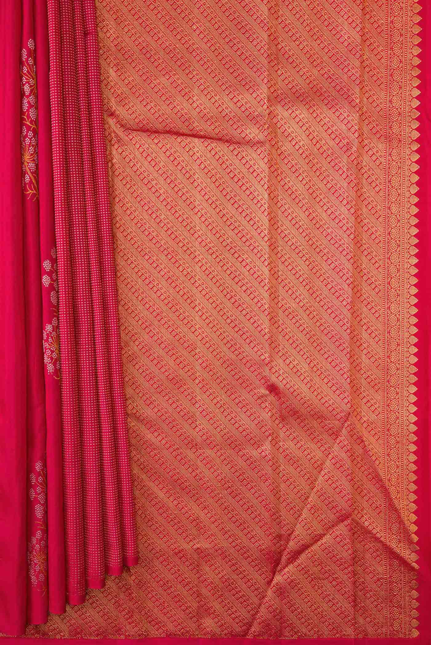 pleats pallu