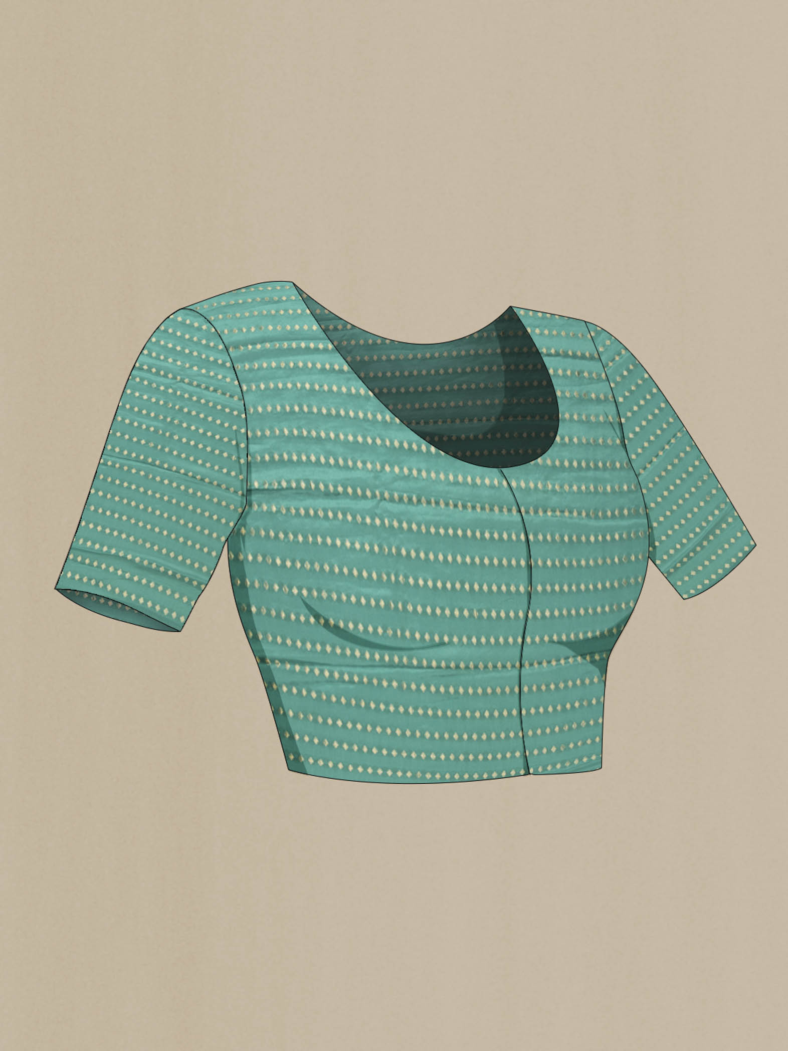 blouse closeup