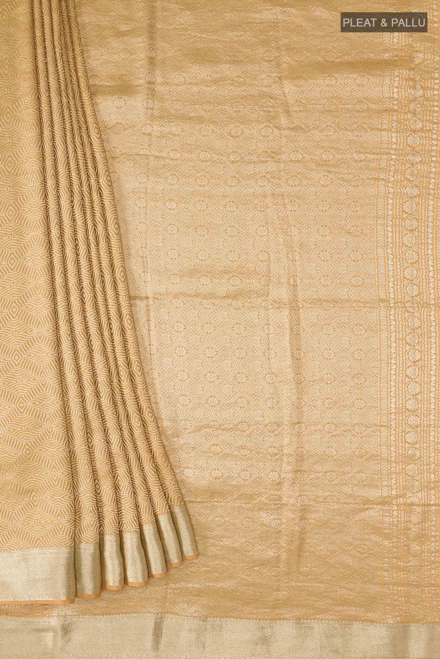 pleats pallu