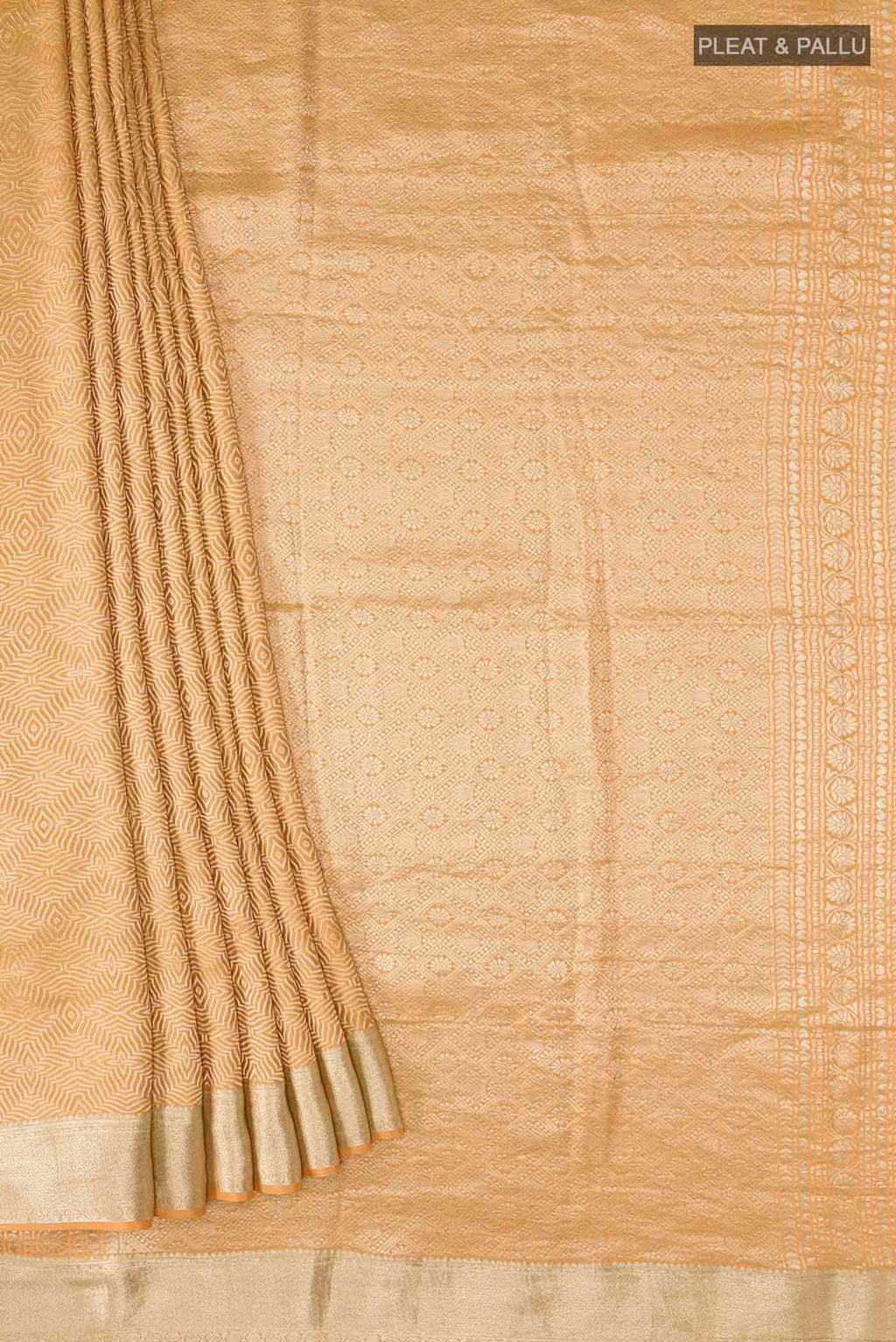 pleats pallu