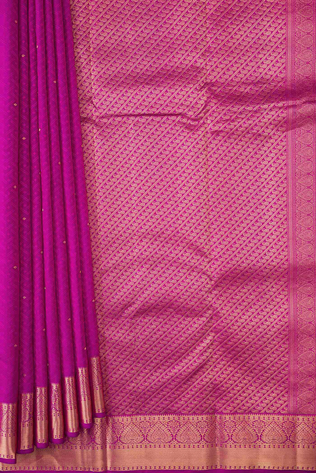 pleats pallu