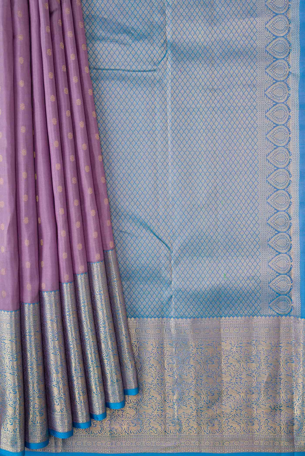 pleats pallu