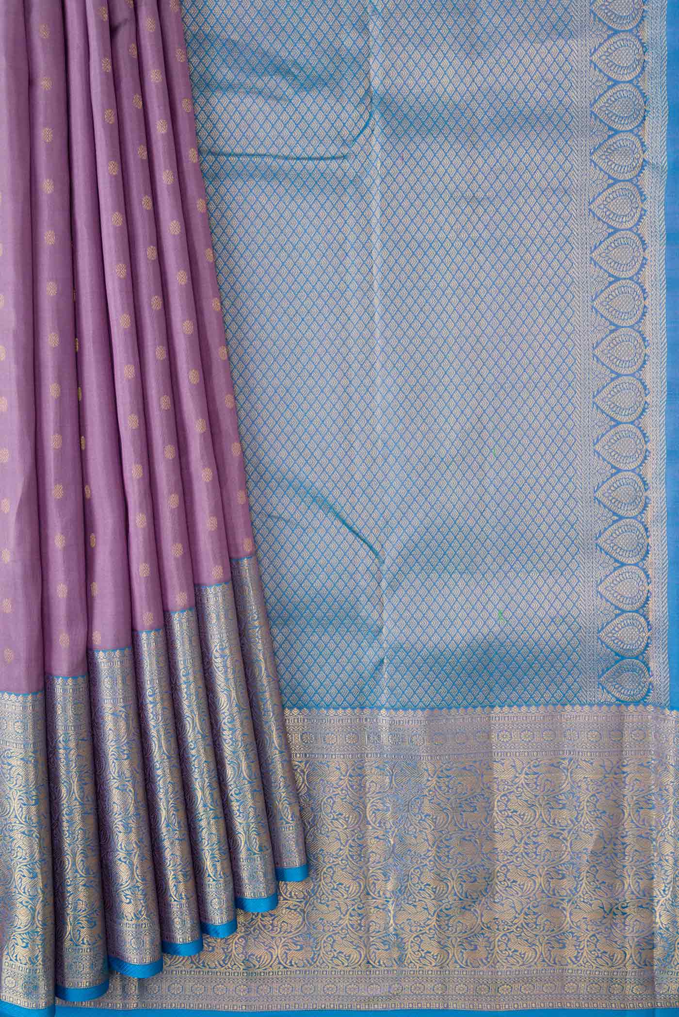 pleats pallu