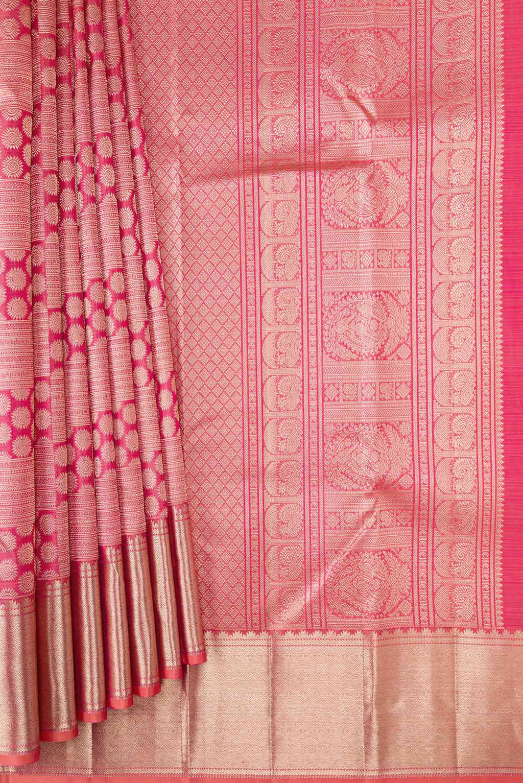 pleats pallu