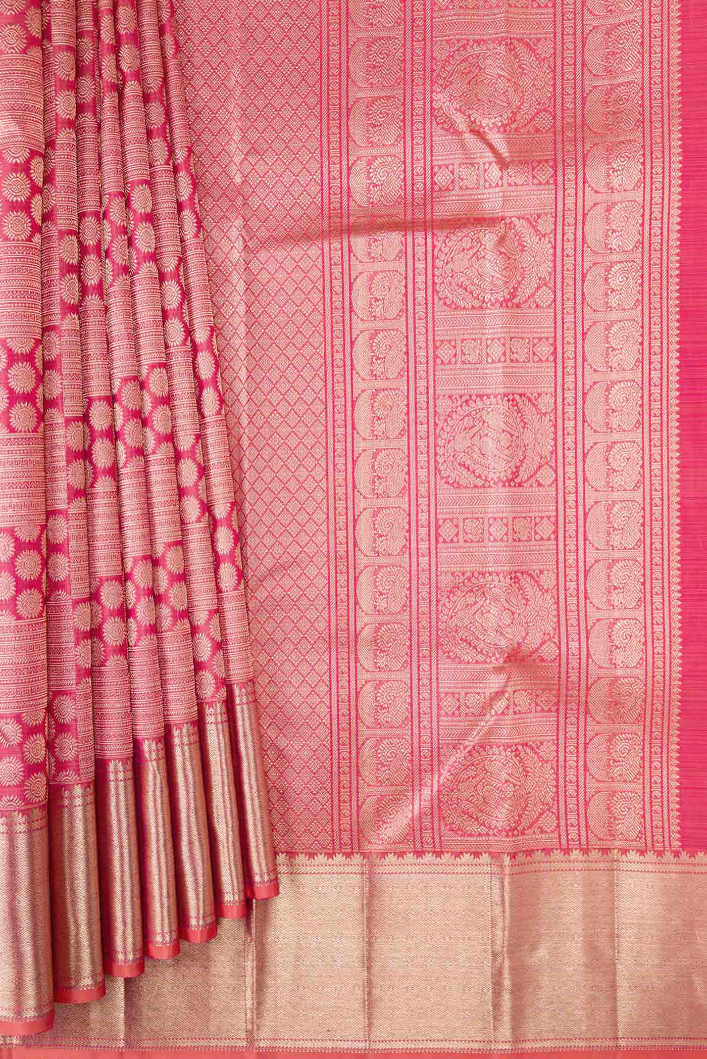 pleats pallu
