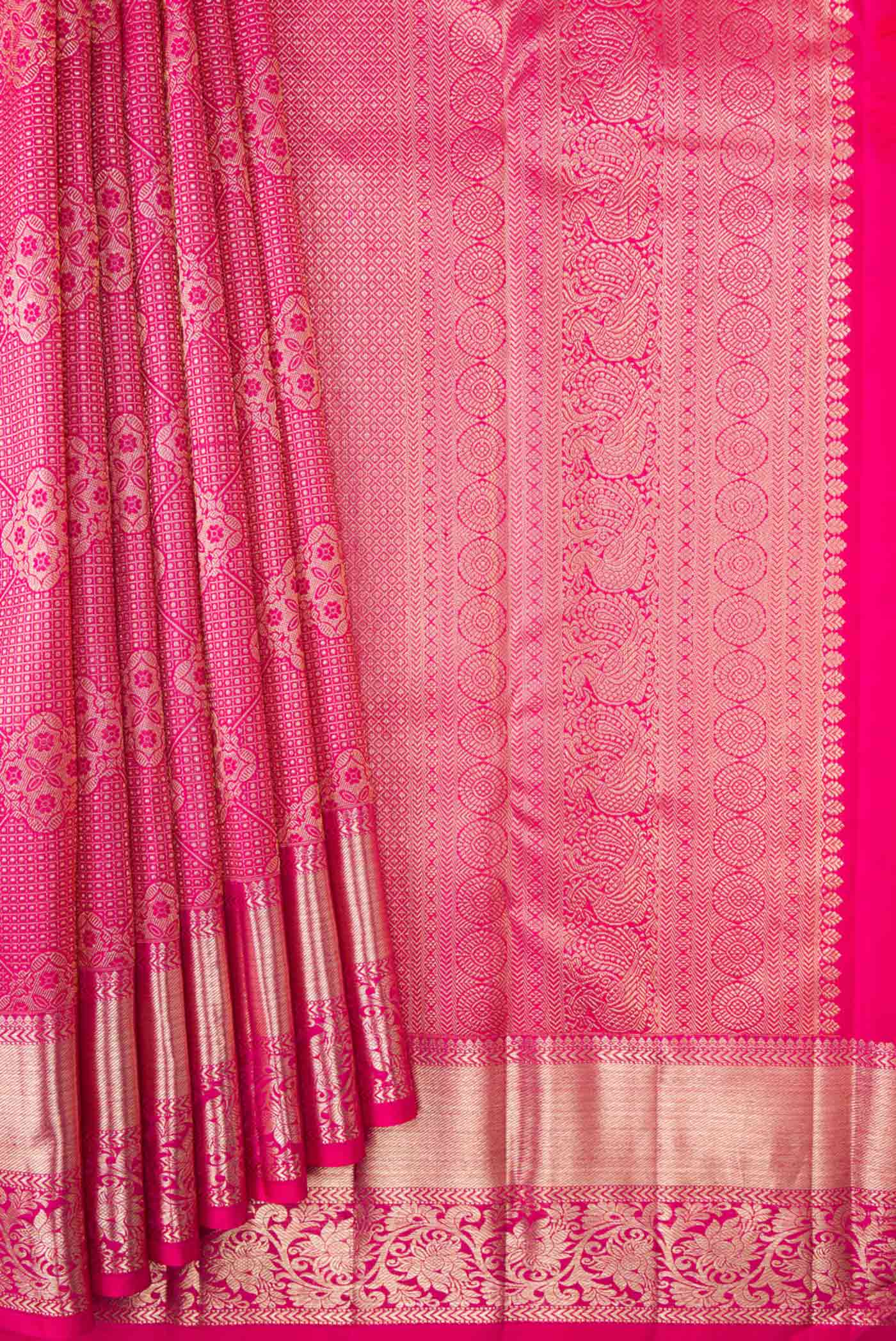 pleats pallu