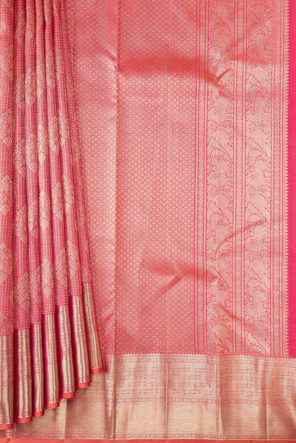pleats pallu