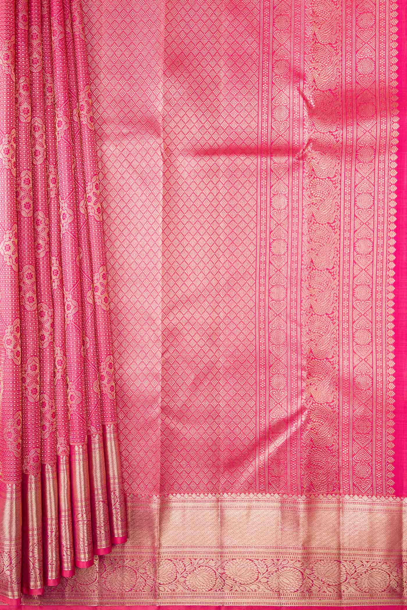 pleats pallu