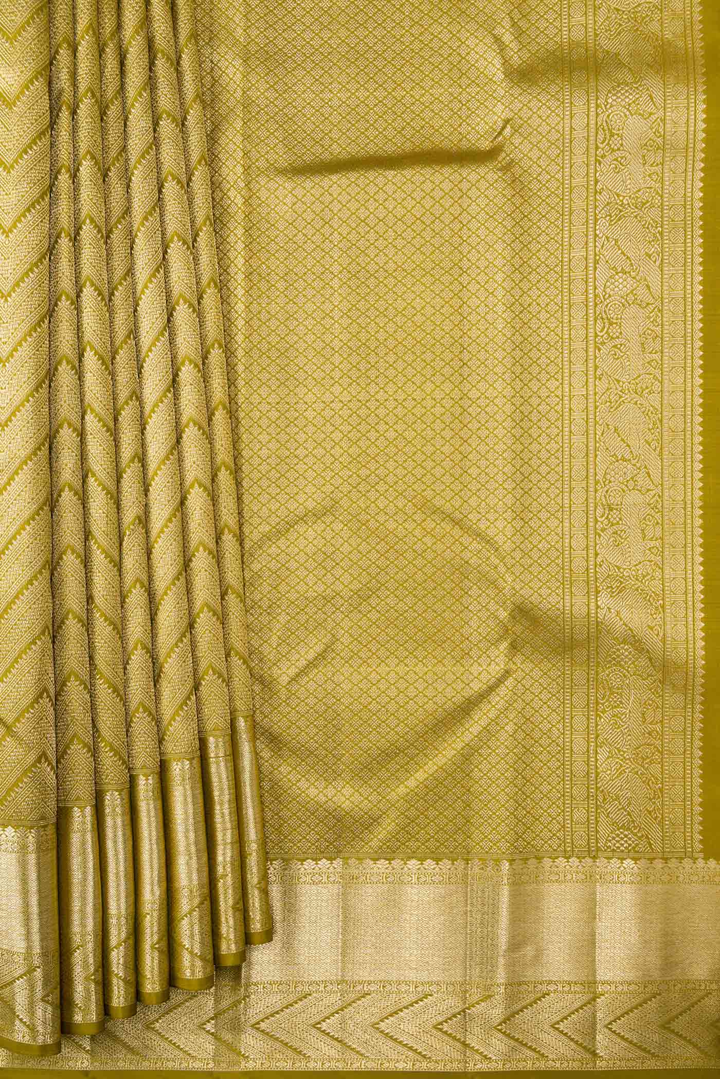 pleats pallu