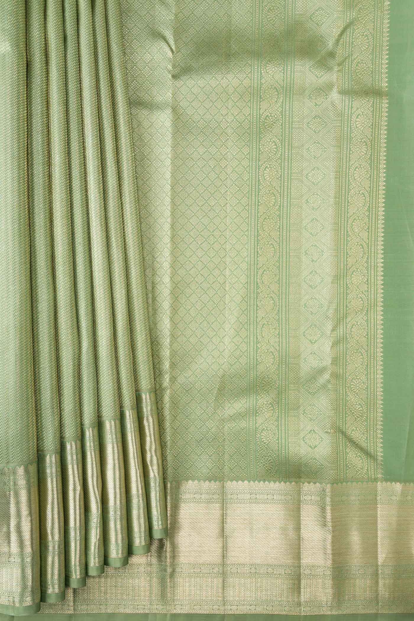 pleats pallu