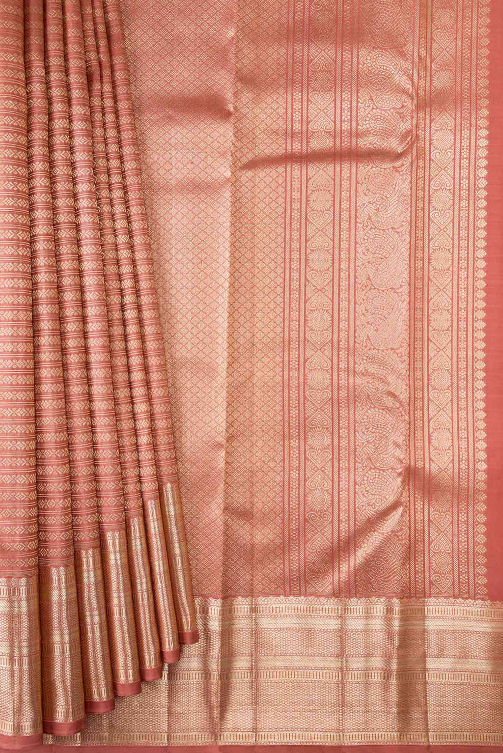 pleats pallu