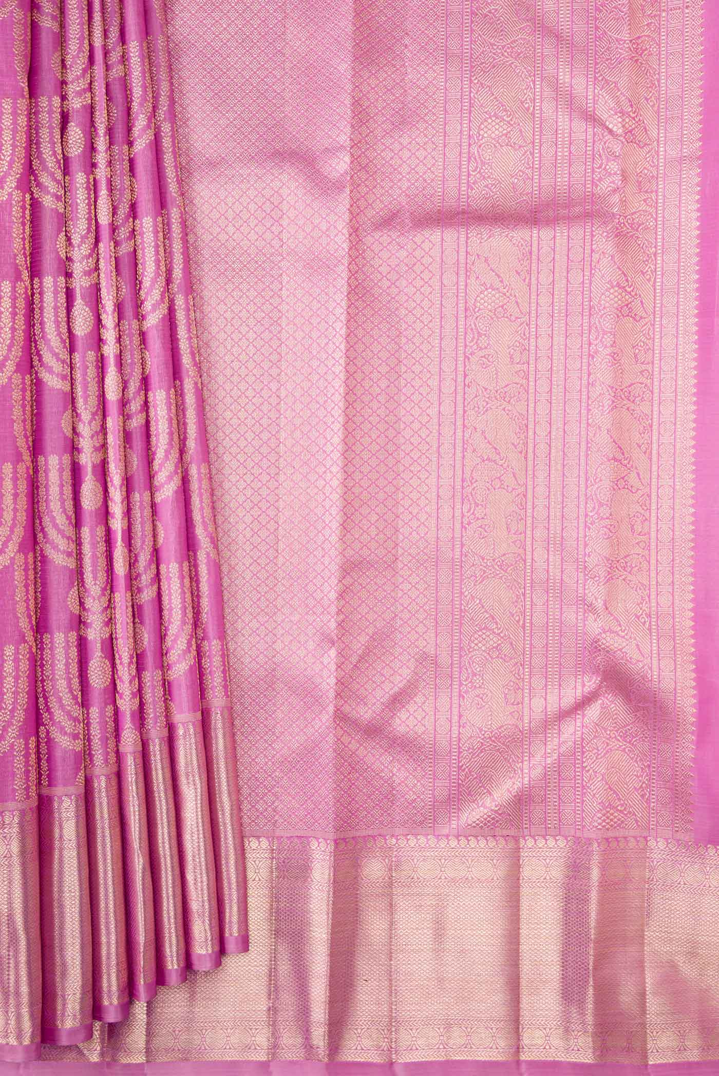 pleats pallu