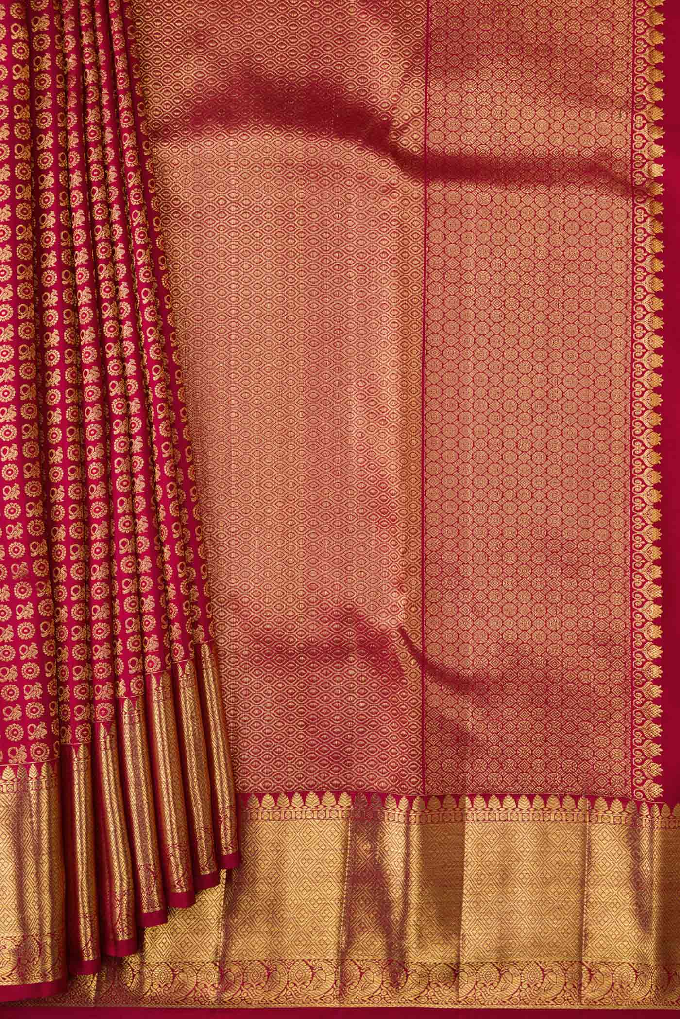 pleats pallu