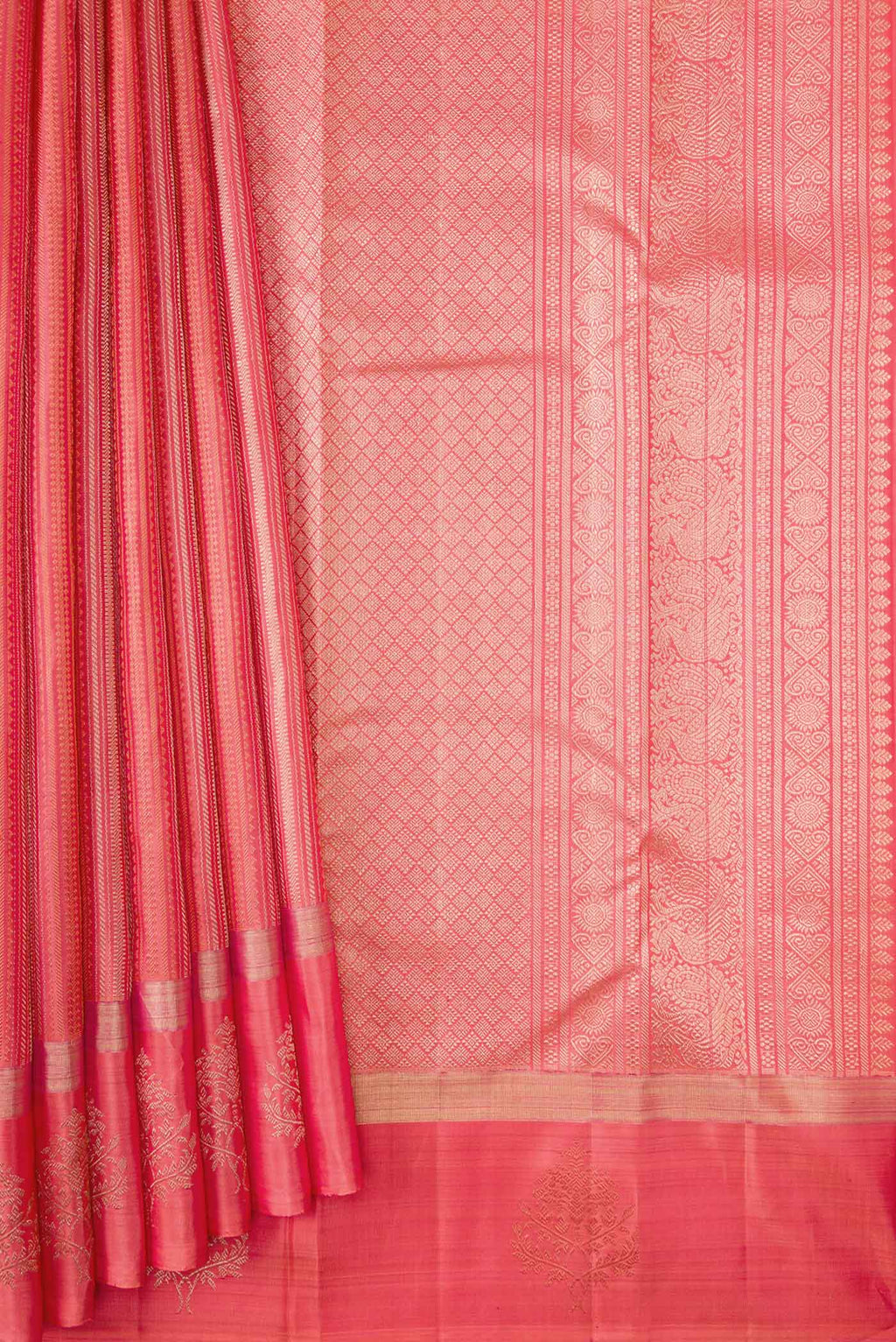 pleats pallu