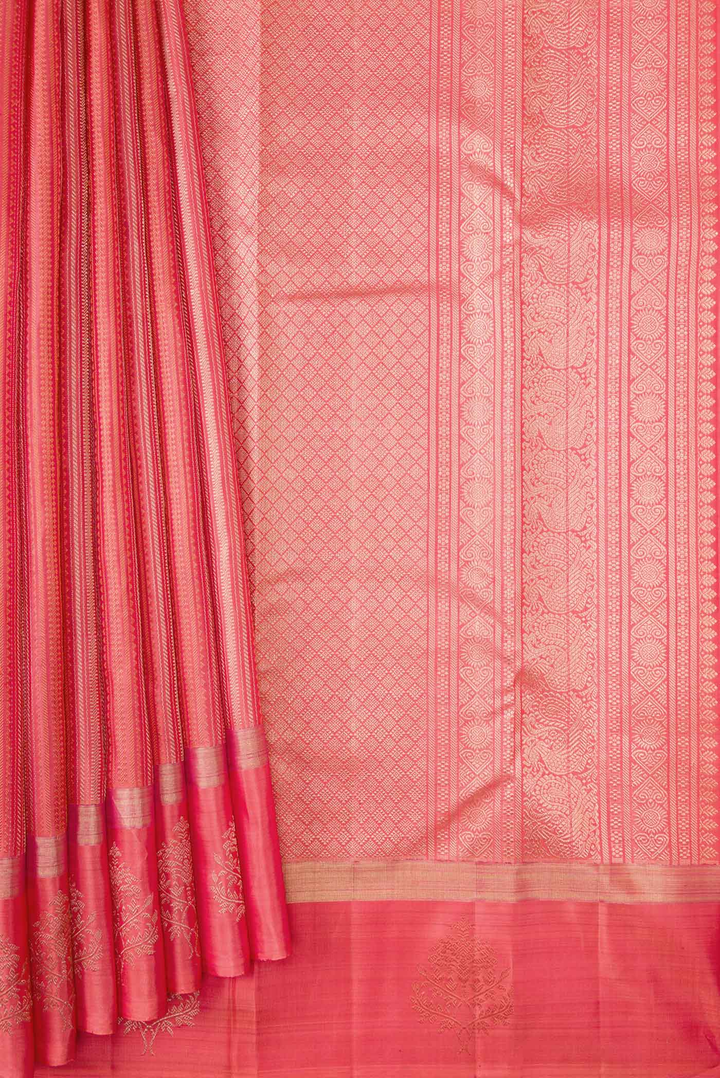 pleats pallu
