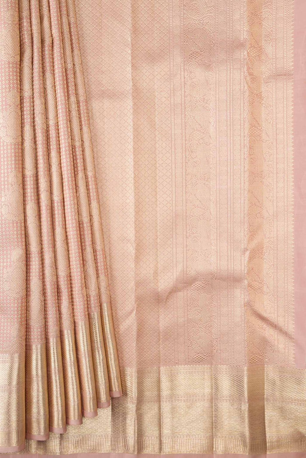 pleats pallu