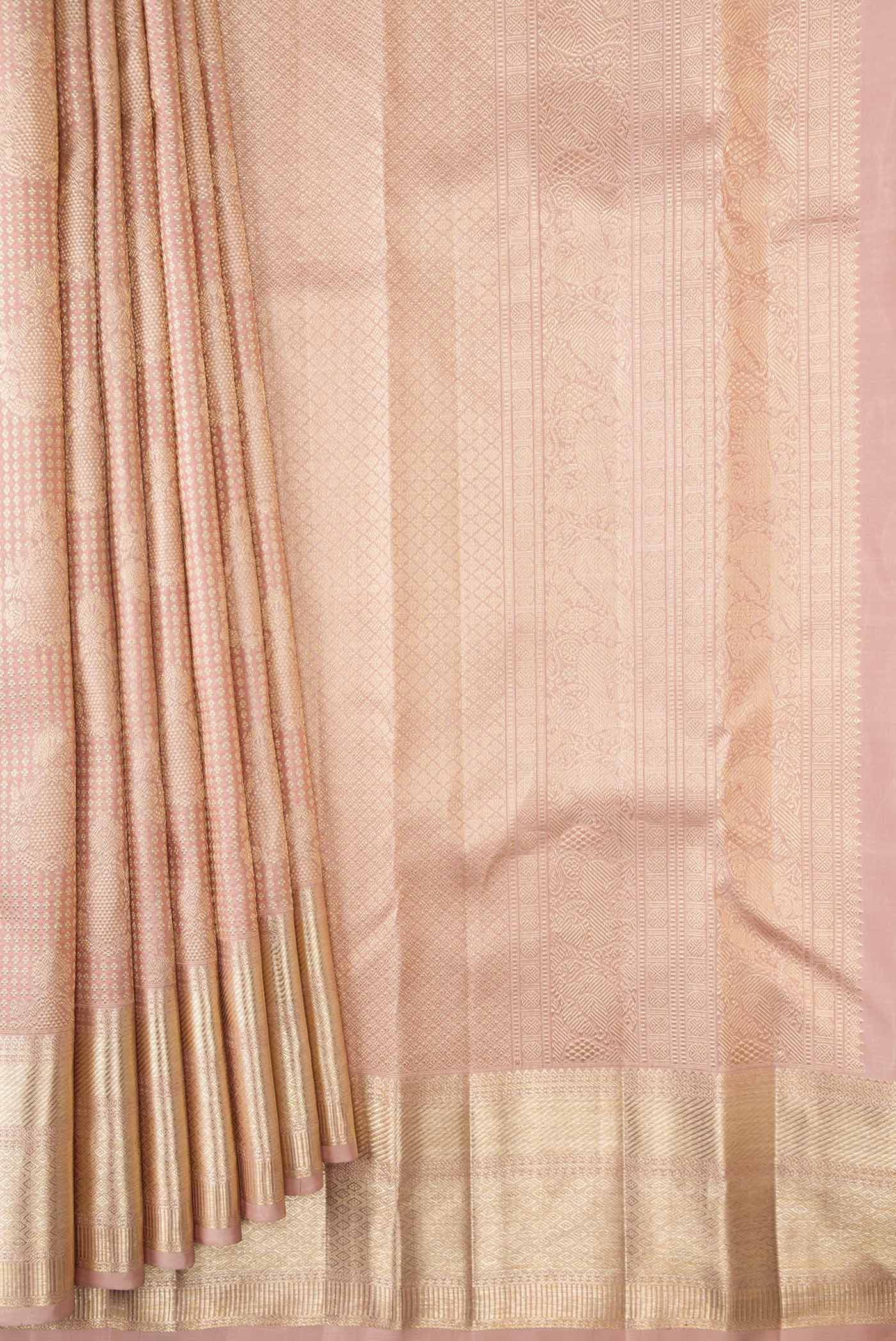 pleats pallu