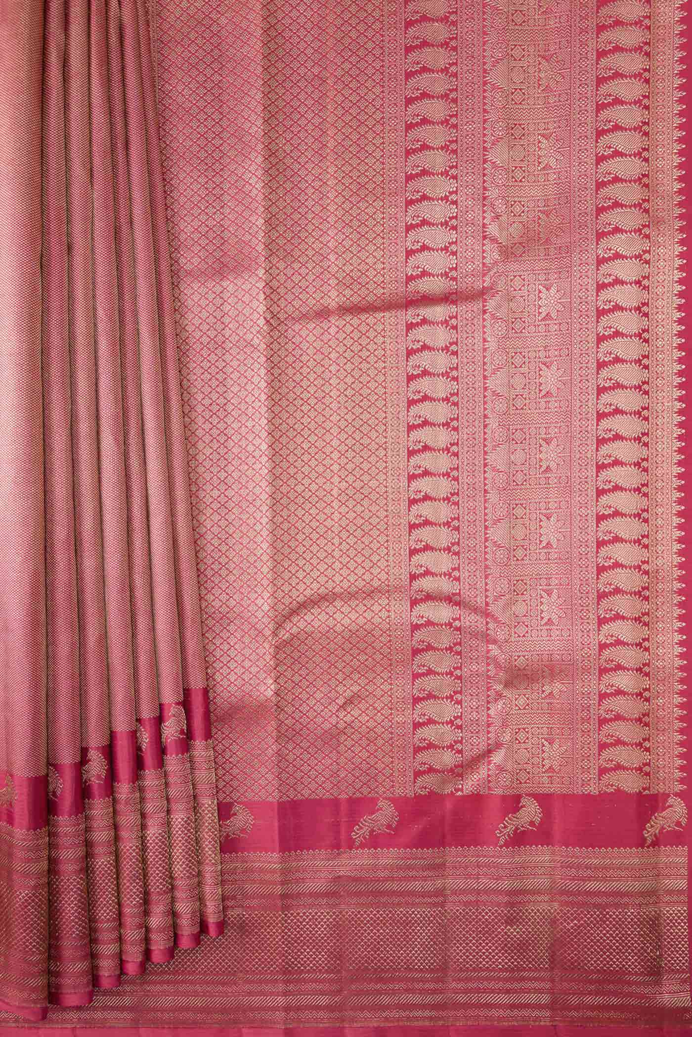 pleats pallu