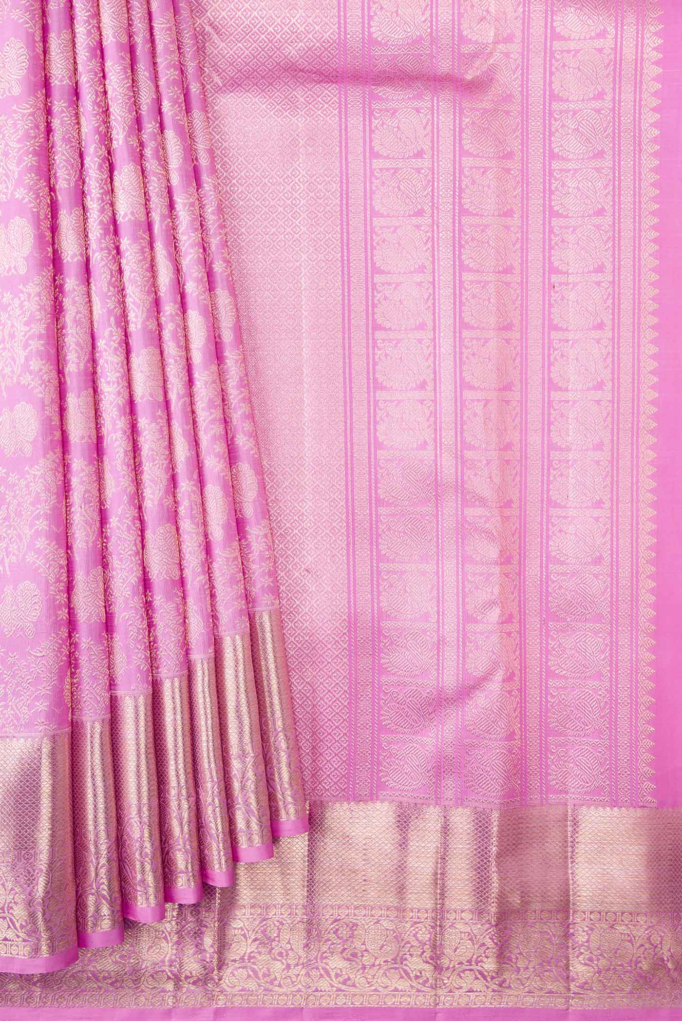 pleats pallu
