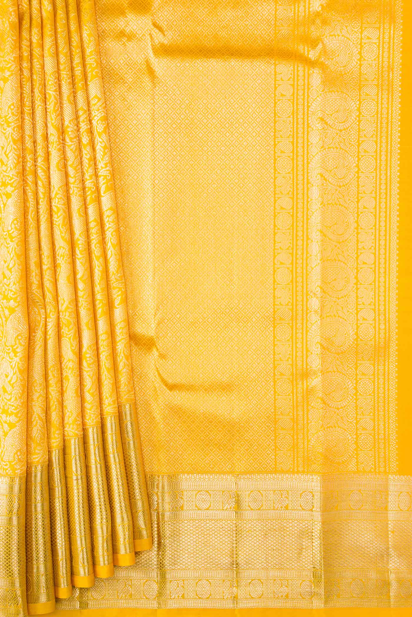pleats pallu