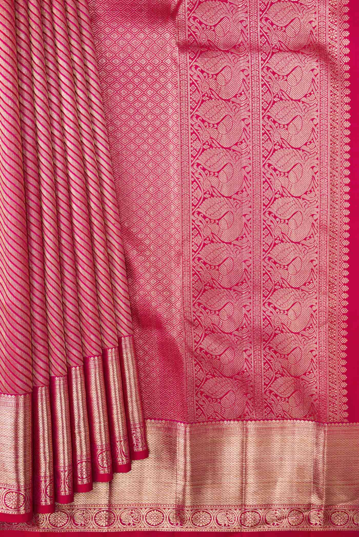 pleats pallu