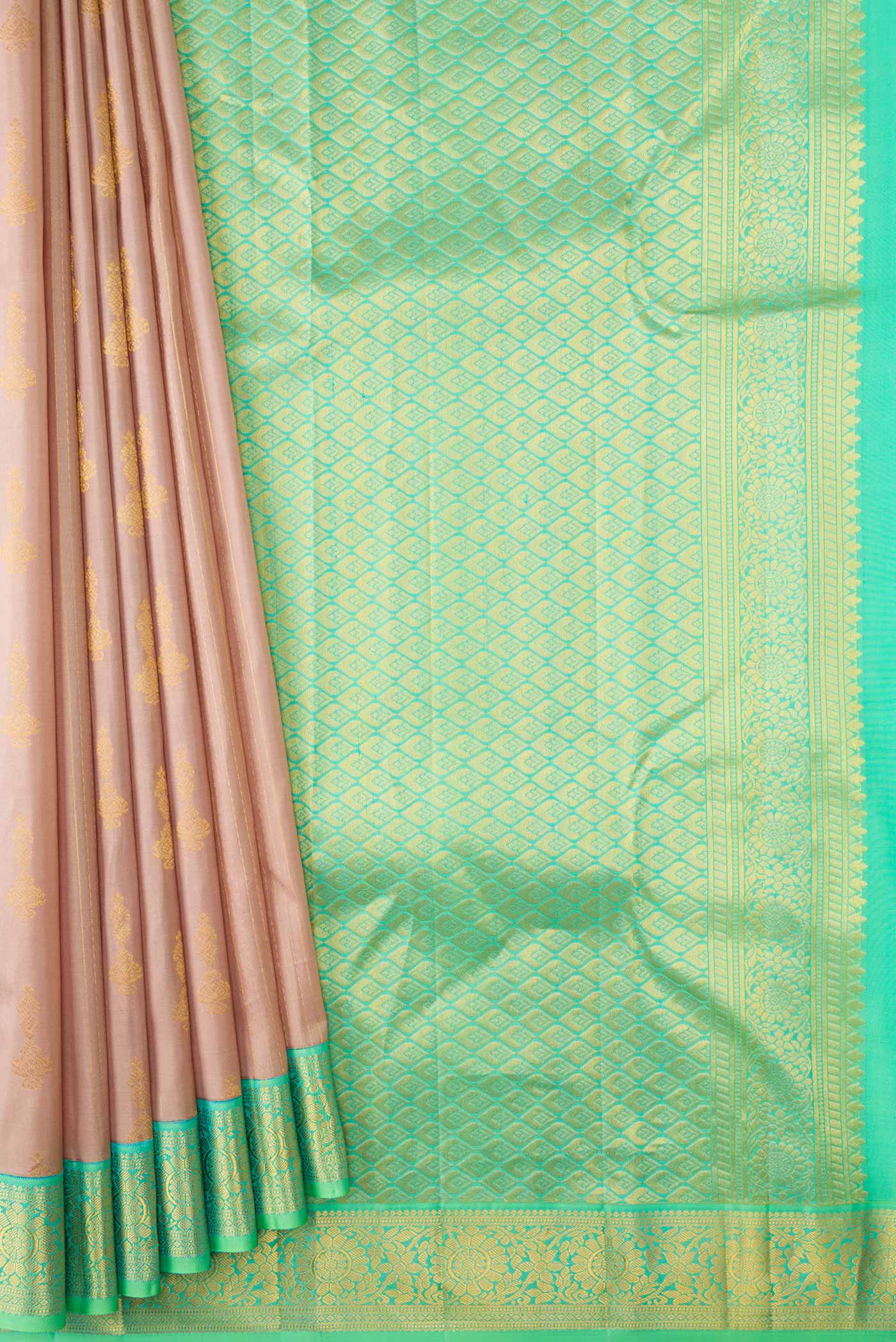 pleats pallu