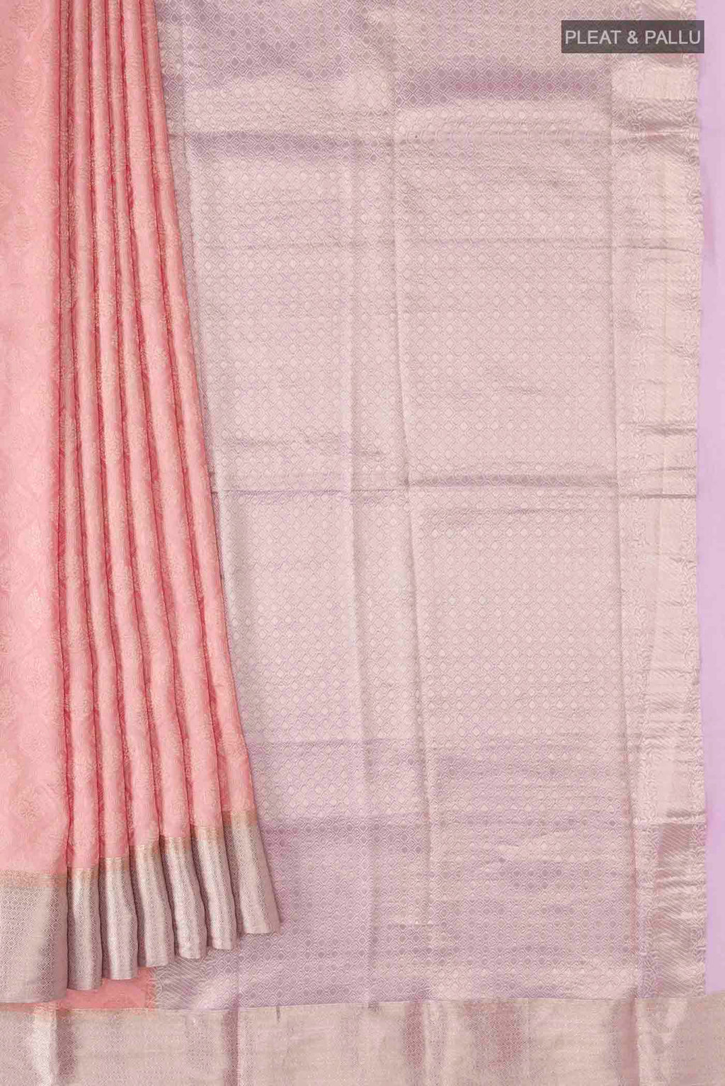 pleats pallu