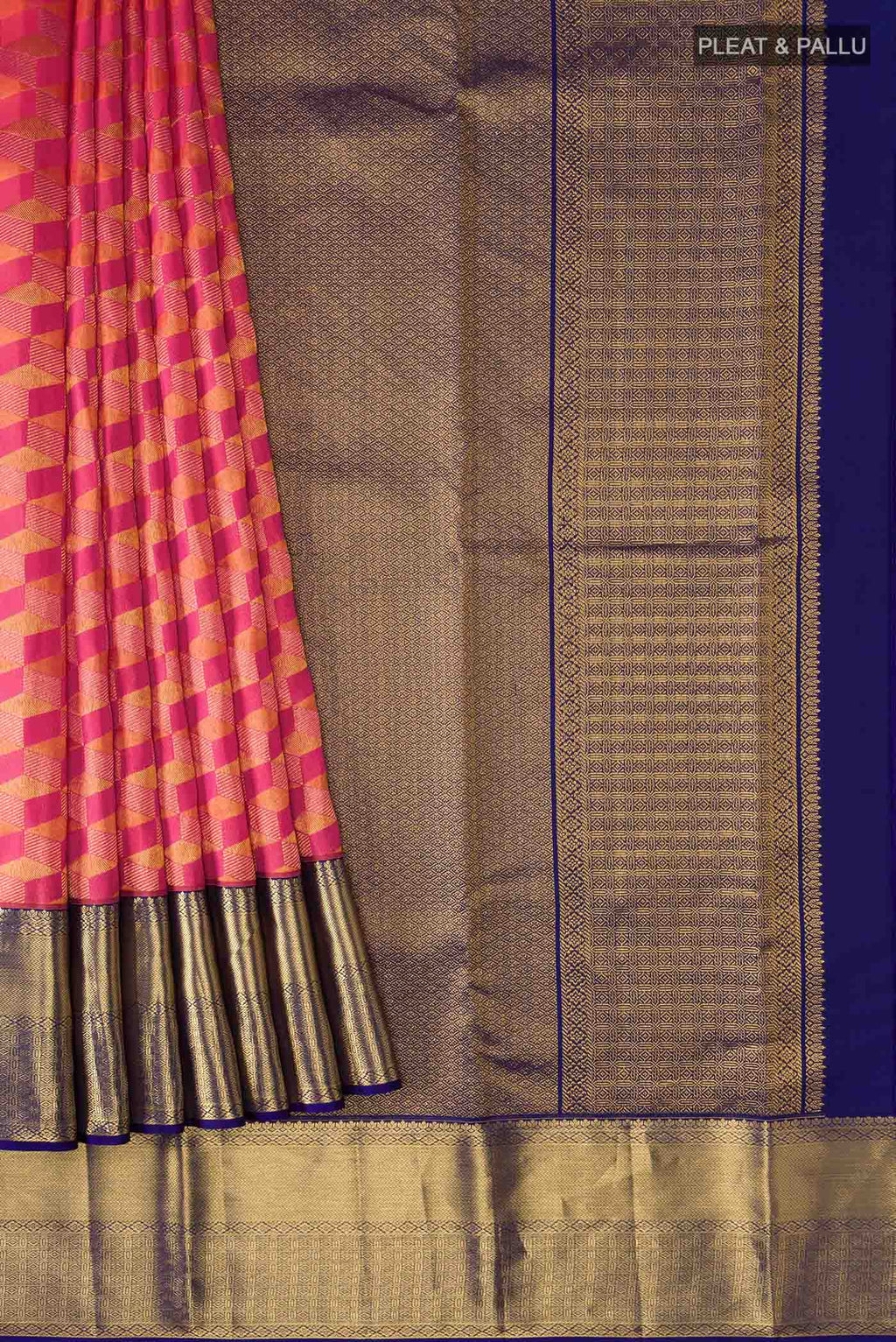 pleats pallu