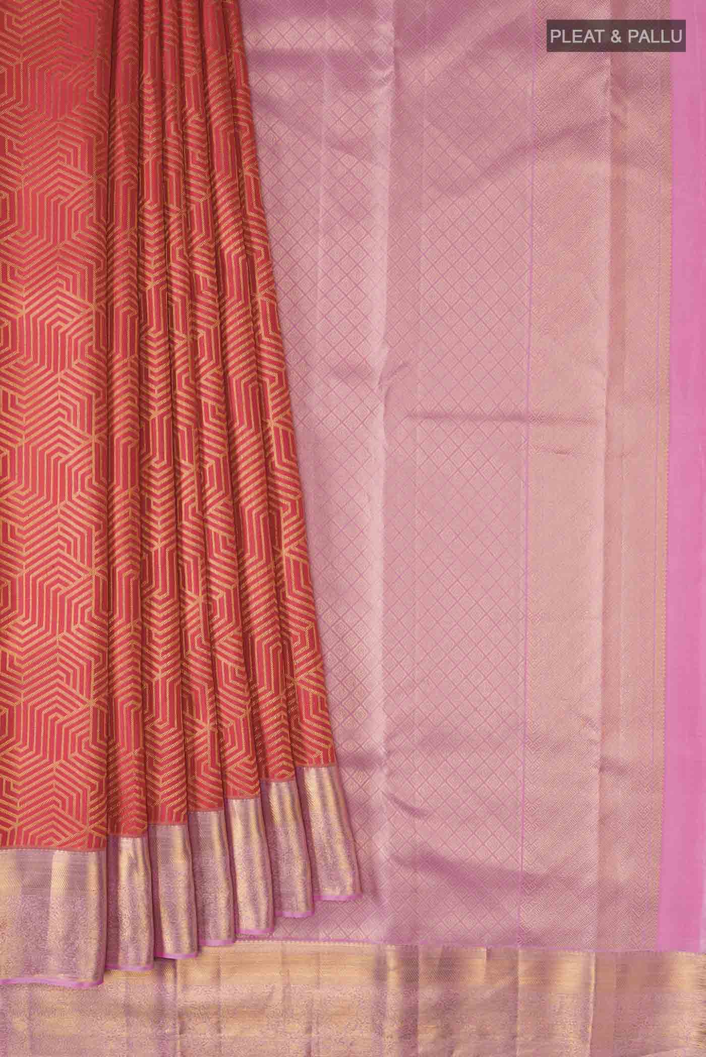 pleats pallu
