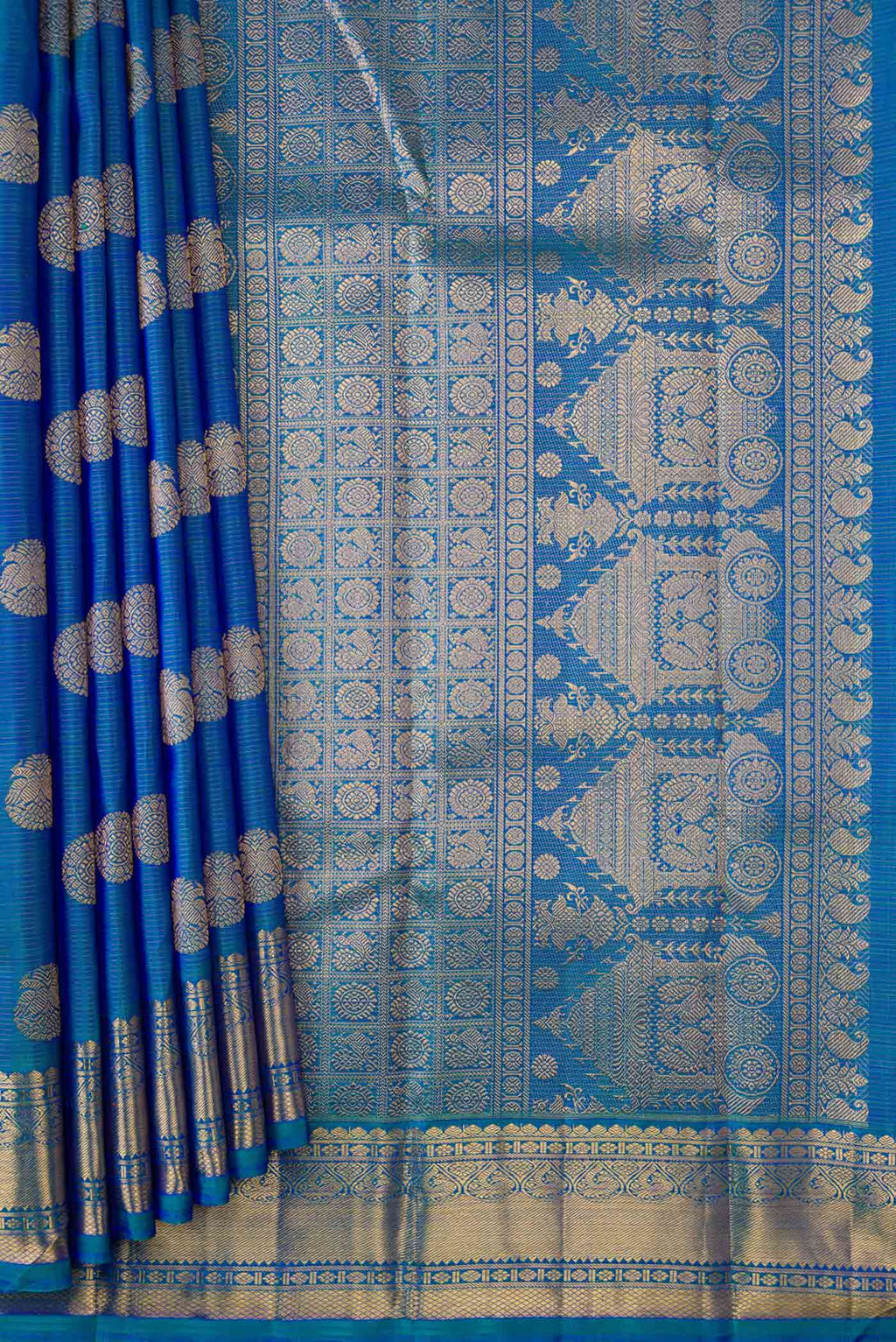 pleats pallu